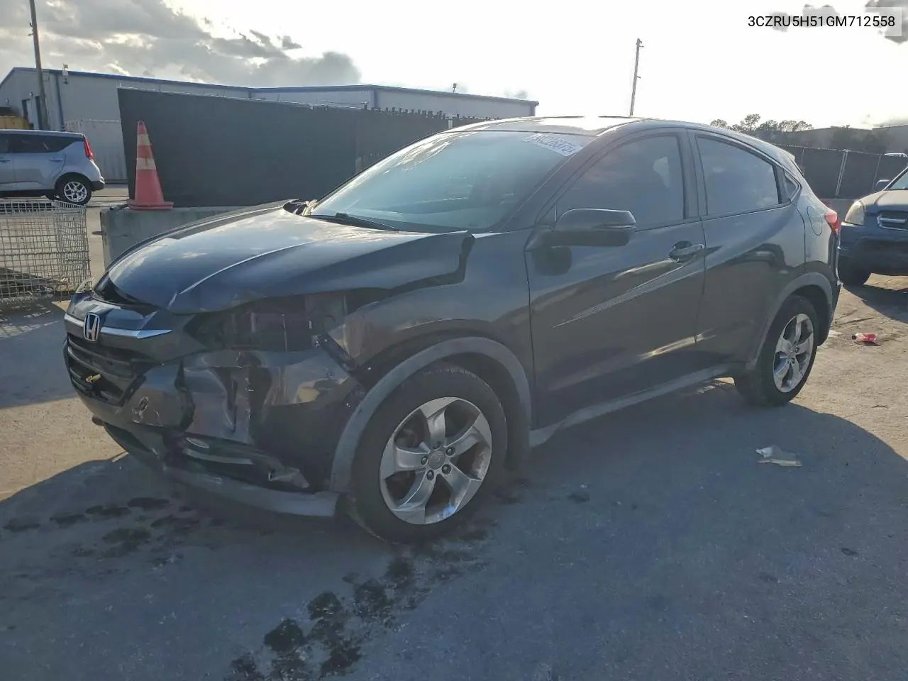 3CZRU5H51GM712558 2016 Honda Hr-V Ex