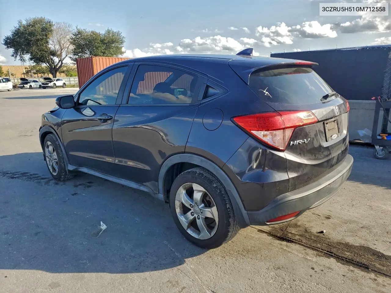 3CZRU5H51GM712558 2016 Honda Hr-V Ex
