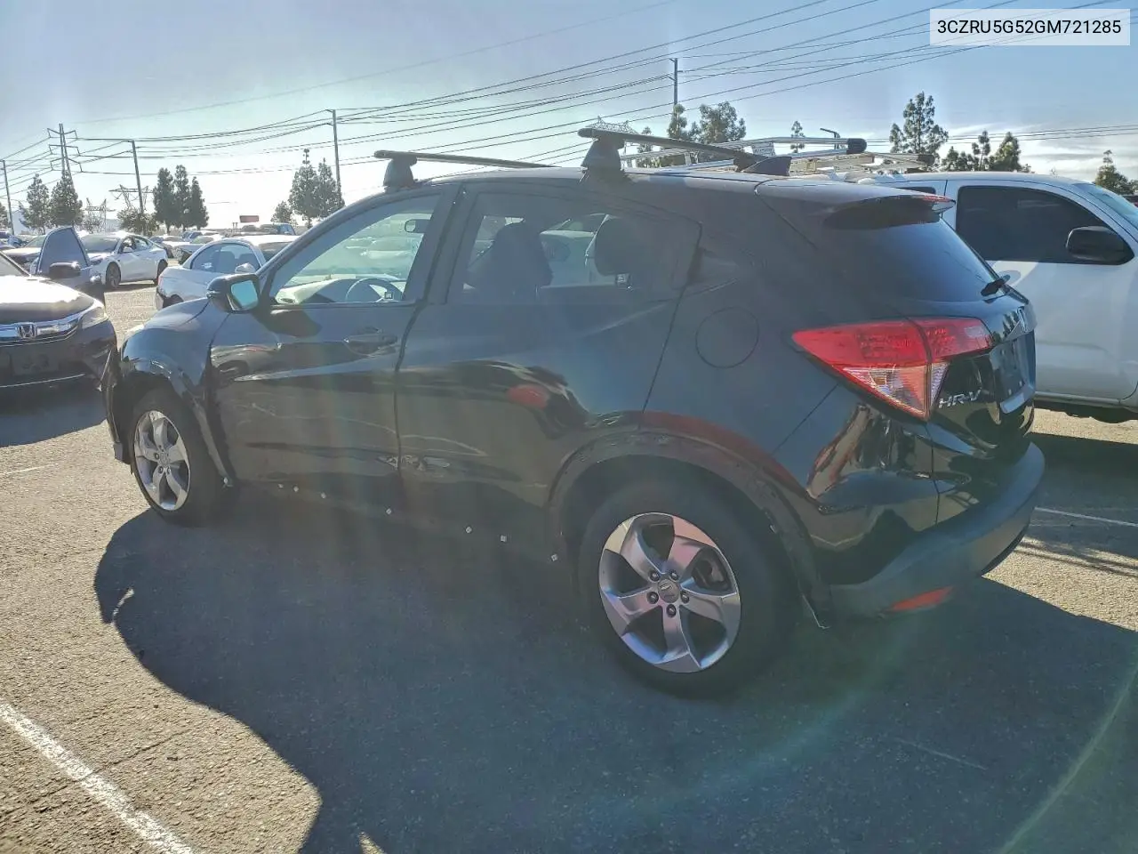 3CZRU5G52GM721285 2016 Honda Hr-V Ex