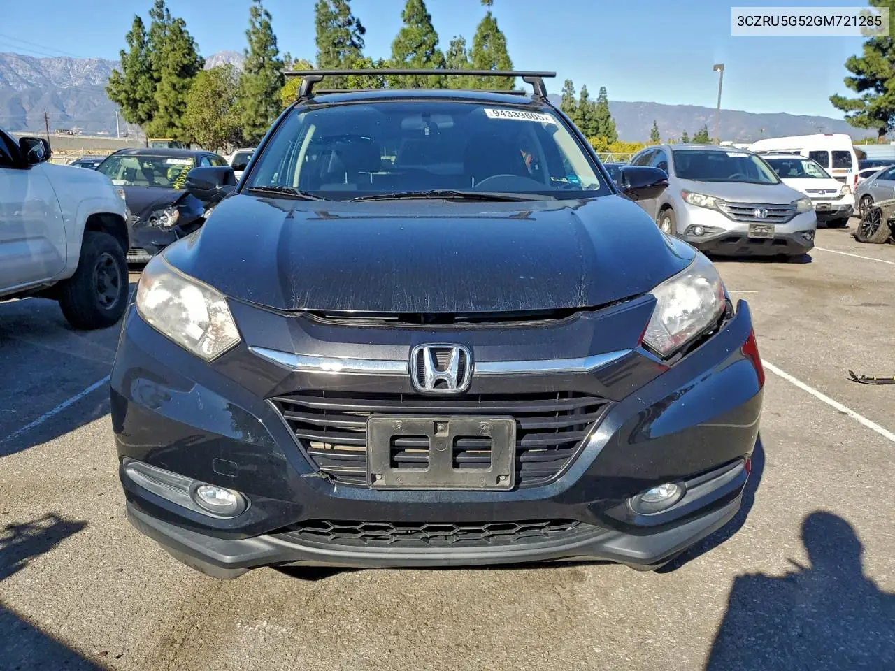 3CZRU5G52GM721285 2016 Honda Hr-V Ex
