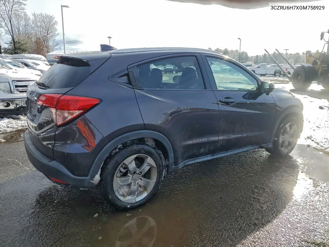 3CZRU6H7XGM758929 2016 Honda Hr-V Exl