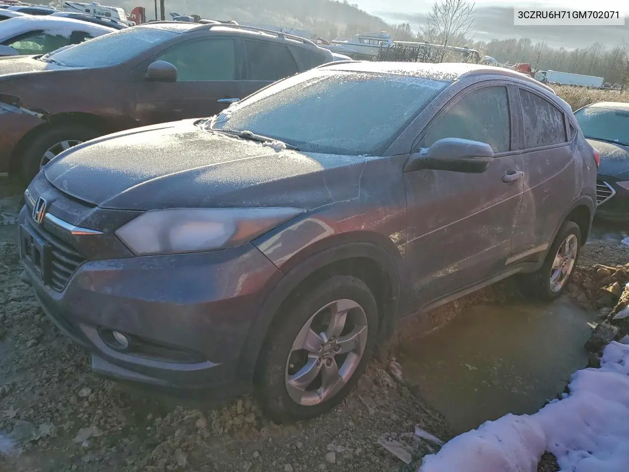 3CZRU6H71GM702071 2016 Honda Hr-V Exl