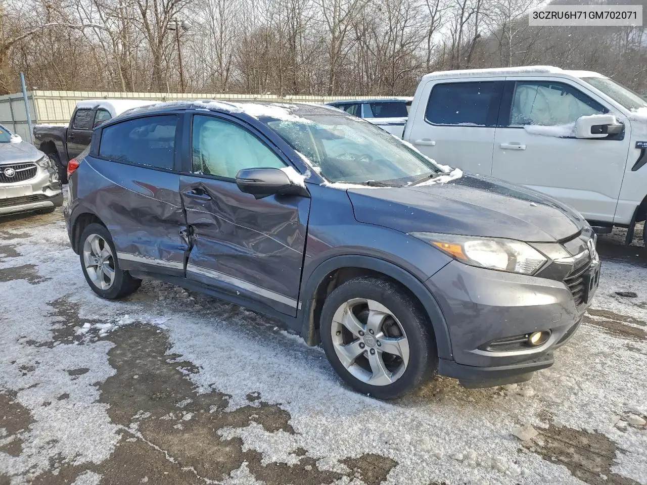 3CZRU6H71GM702071 2016 Honda Hr-V Exl