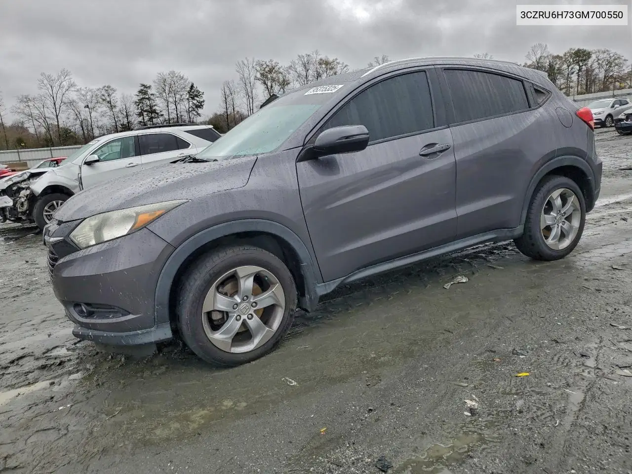 3CZRU6H73GM700550 2016 Honda Hr-V Exl