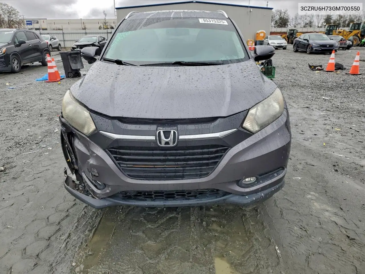 3CZRU6H73GM700550 2016 Honda Hr-V Exl