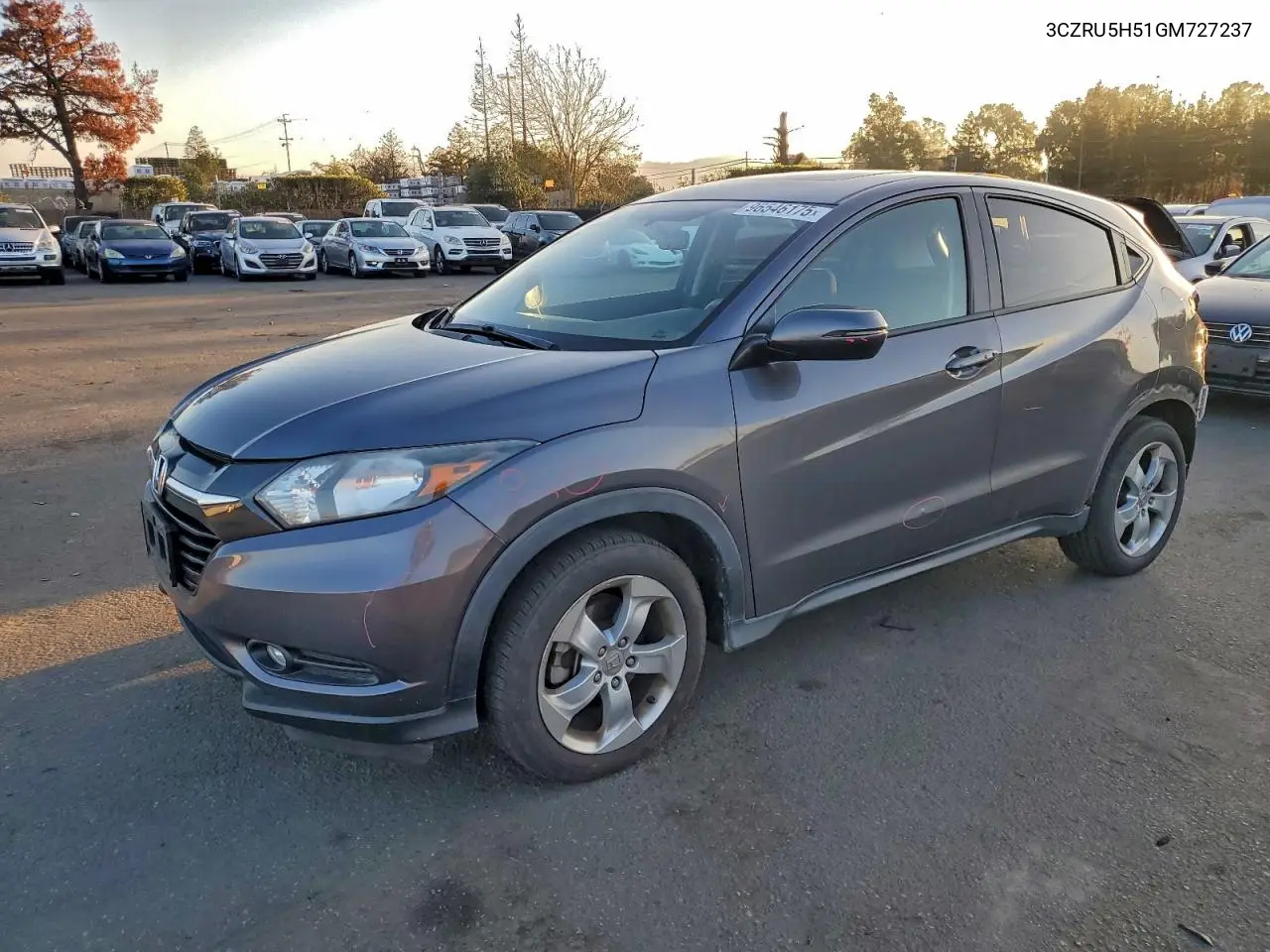 3CZRU5H51GM727237 2016 Honda Hr-V Ex