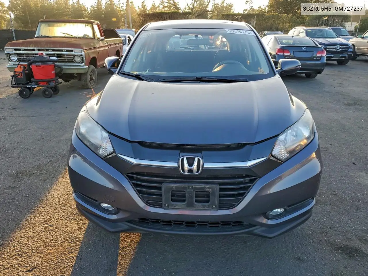3CZRU5H51GM727237 2016 Honda Hr-V Ex