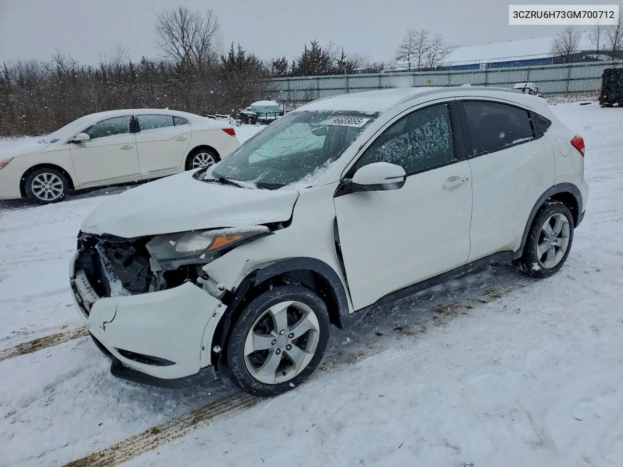 3CZRU6H73GM700712 2016 Honda Hr-V Exl