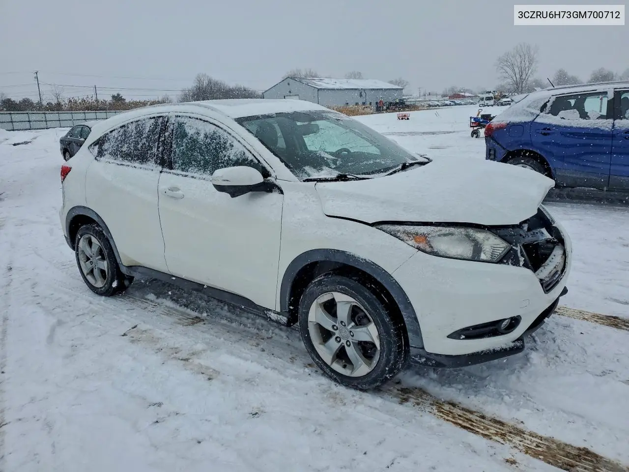 3CZRU6H73GM700712 2016 Honda Hr-V Exl