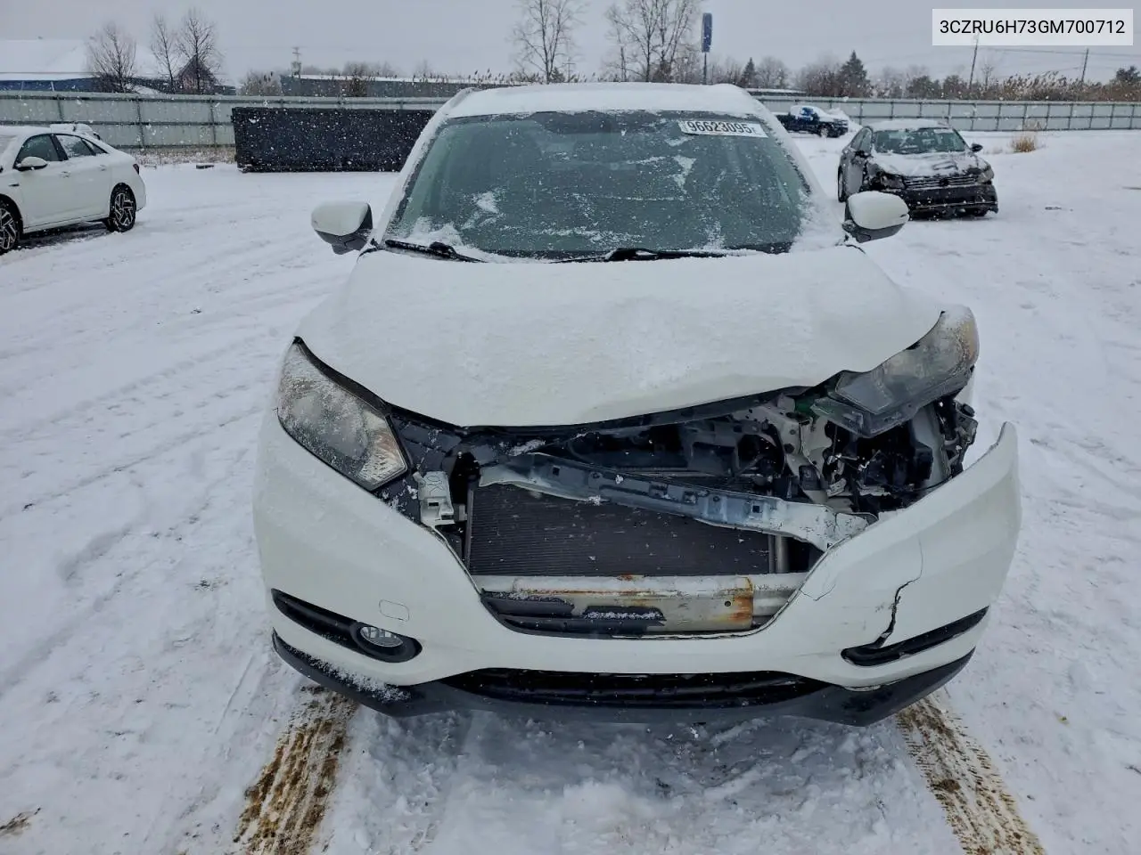 3CZRU6H73GM700712 2016 Honda Hr-V Exl