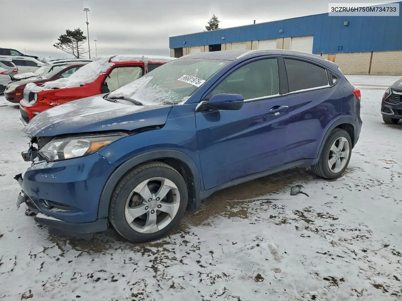 3CZRU6H75GM734733 2016 Honda Hr-V Exl