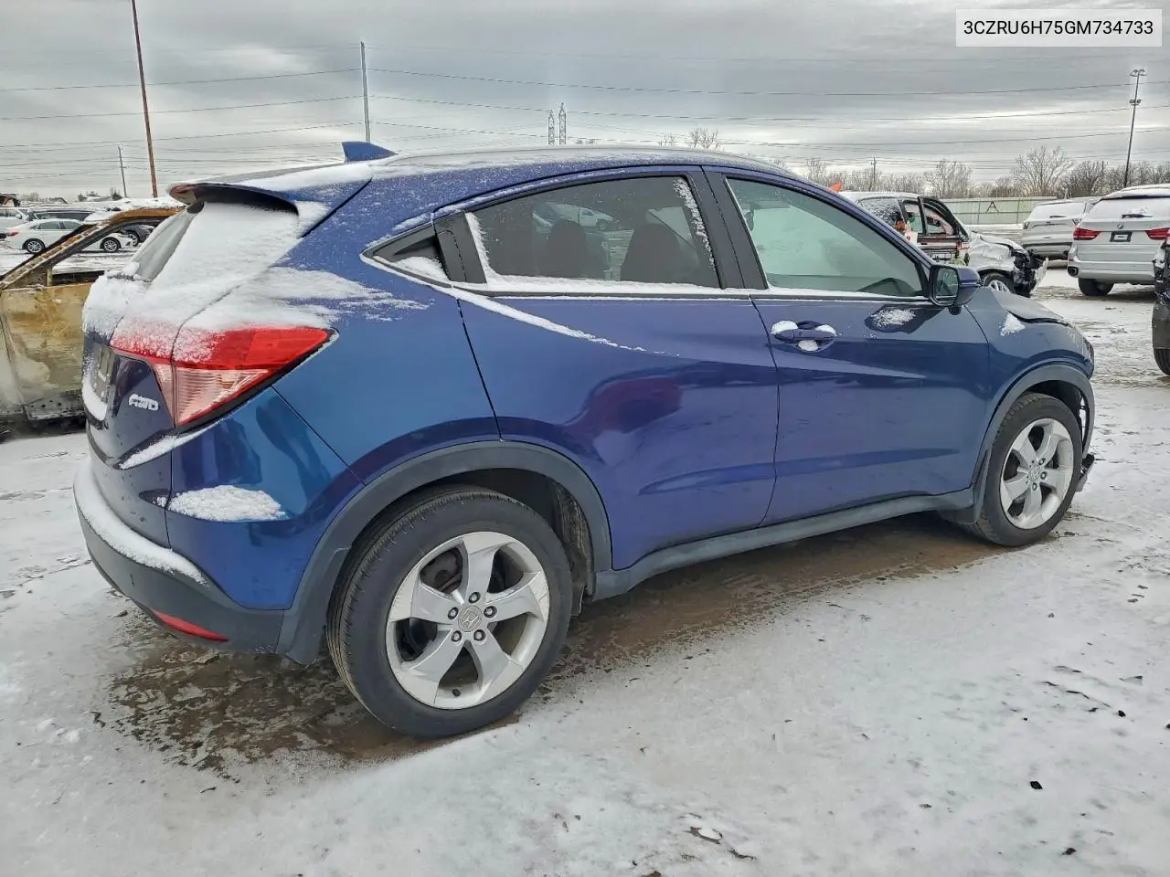 3CZRU6H75GM734733 2016 Honda Hr-V Exl