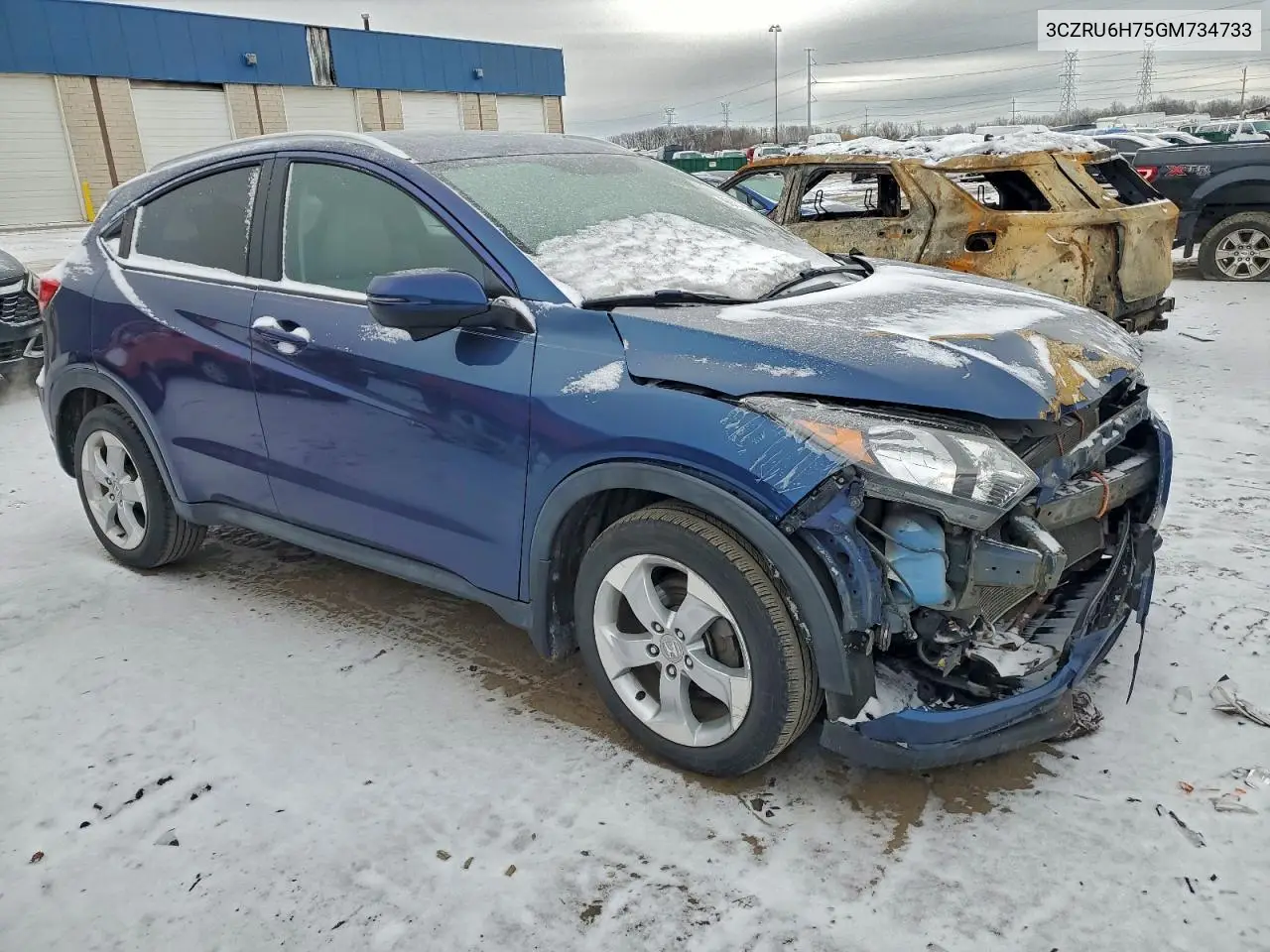 3CZRU6H75GM734733 2016 Honda Hr-V Exl