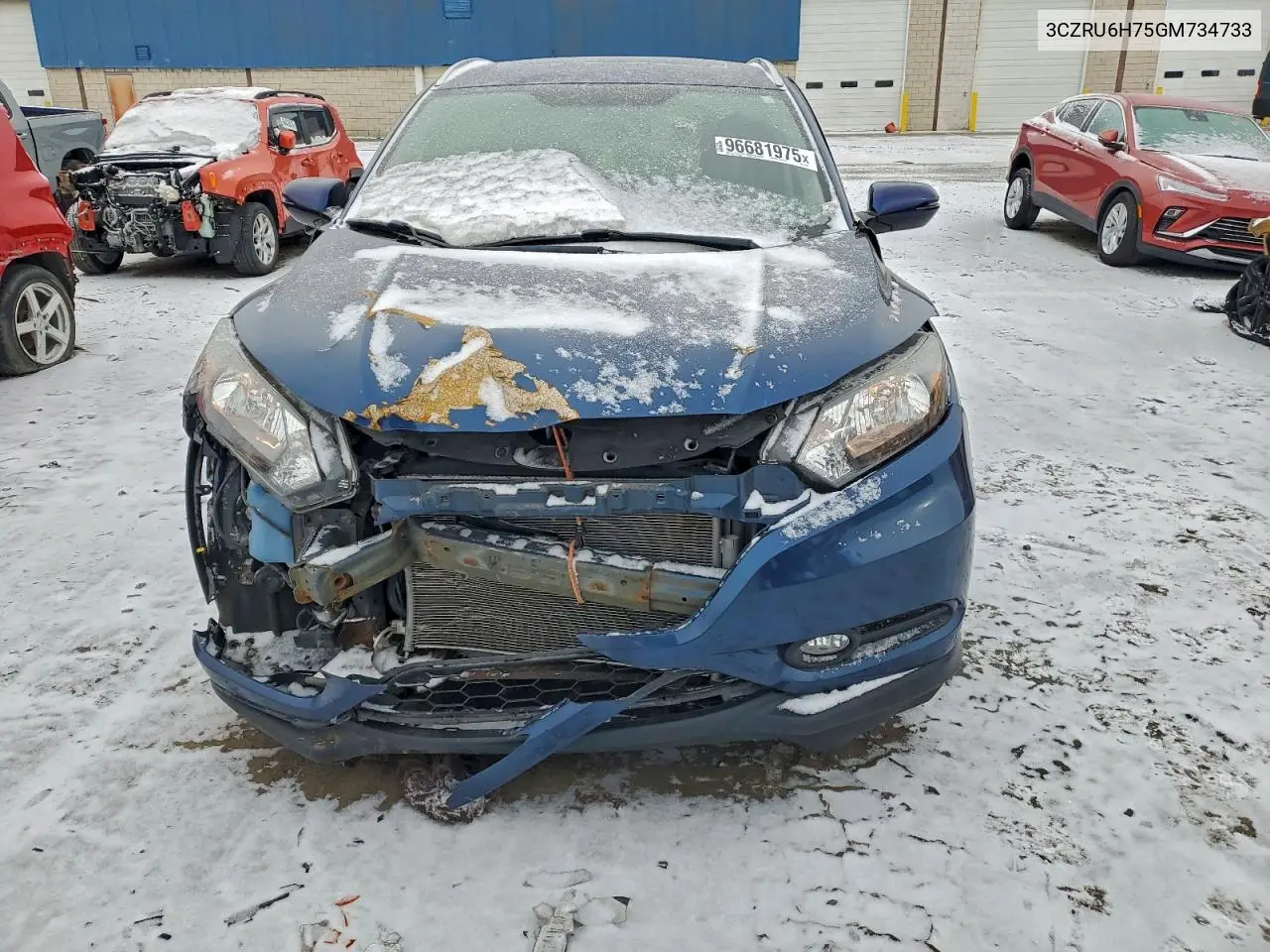 3CZRU6H75GM734733 2016 Honda Hr-V Exl