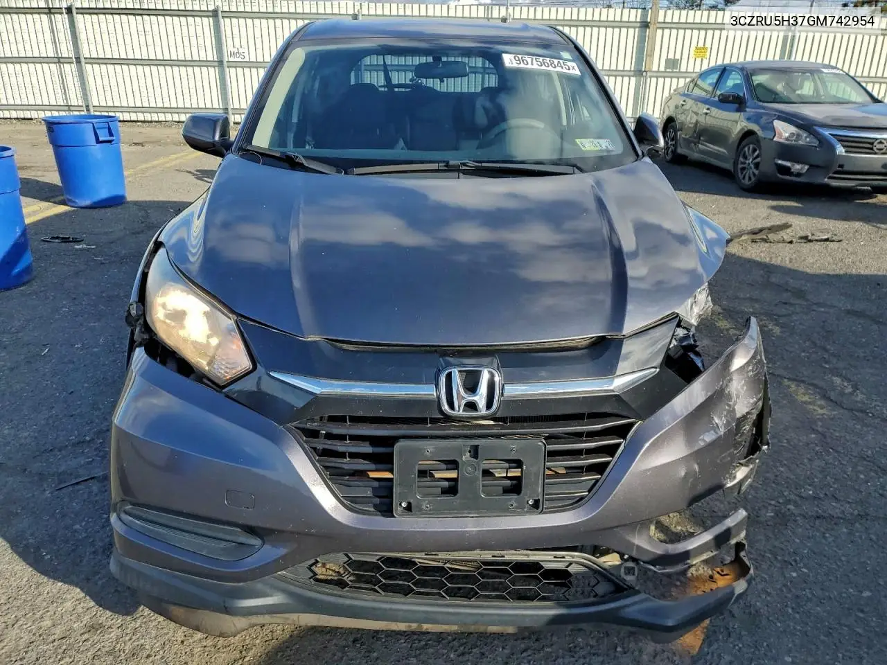 3CZRU5H37GM742954 2016 Honda Hr-V Lx