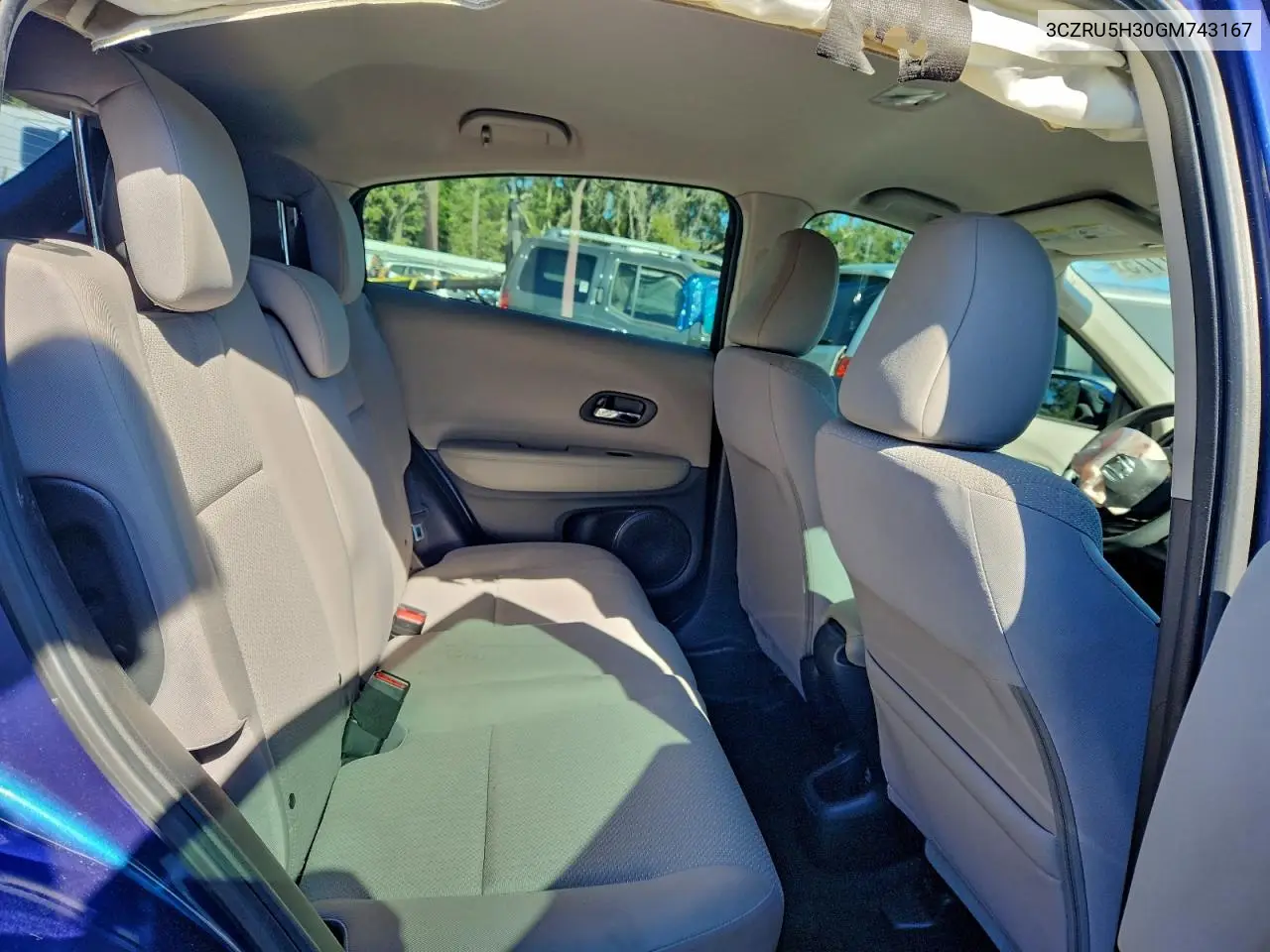 3CZRU5H30GM743167 2016 Honda Hr-V Lx
