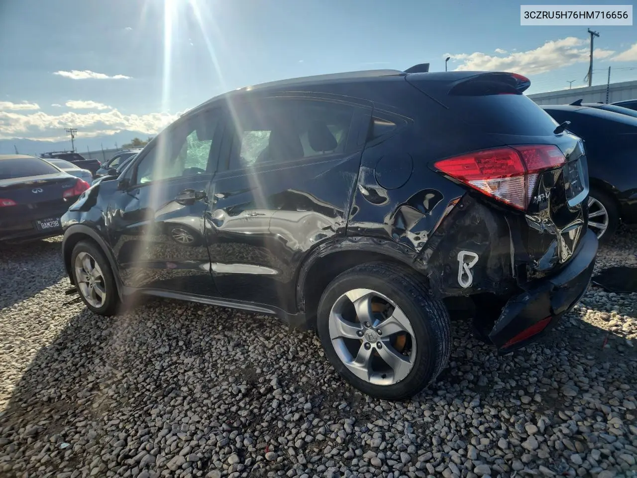 3CZRU5H76HM716656 2017 Honda Hr-V Exl
