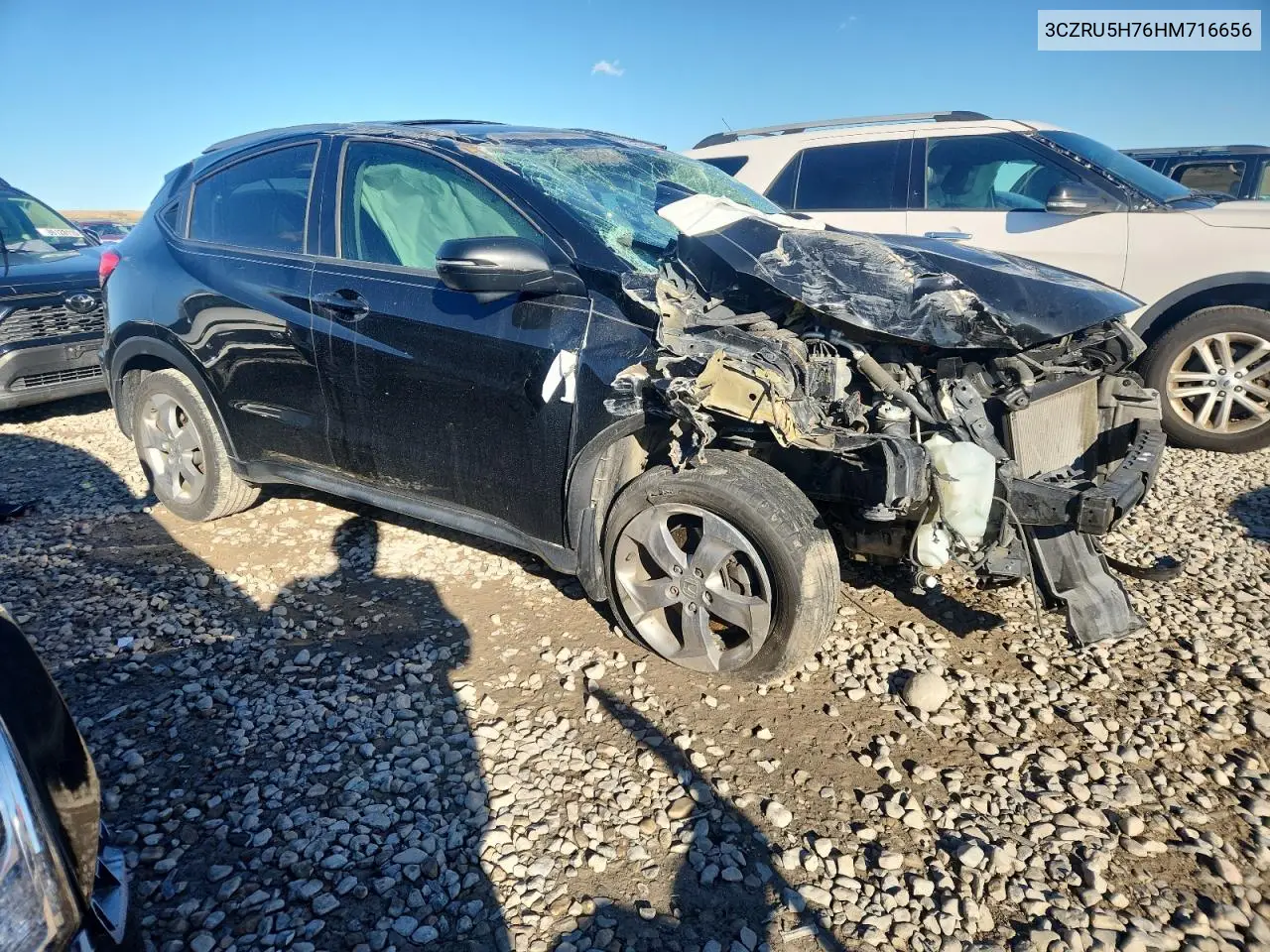 3CZRU5H76HM716656 2017 Honda Hr-V Exl