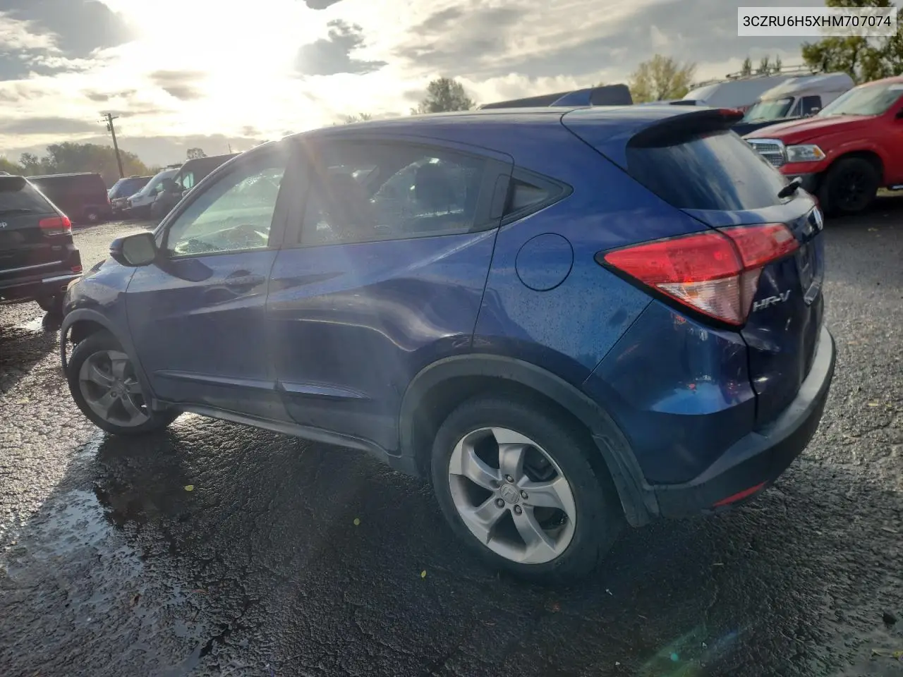 3CZRU6H5XHM707074 2017 Honda Hr-V Ex