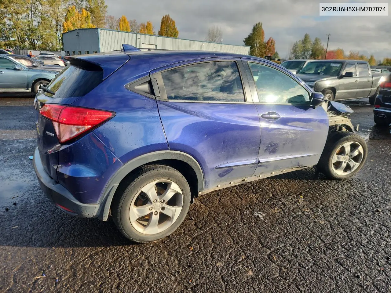 3CZRU6H5XHM707074 2017 Honda Hr-V Ex