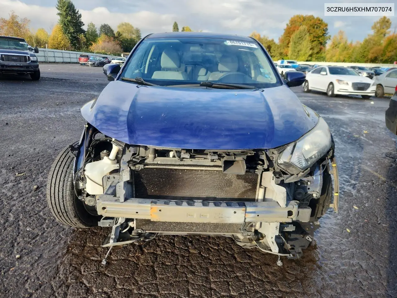 3CZRU6H5XHM707074 2017 Honda Hr-V Ex