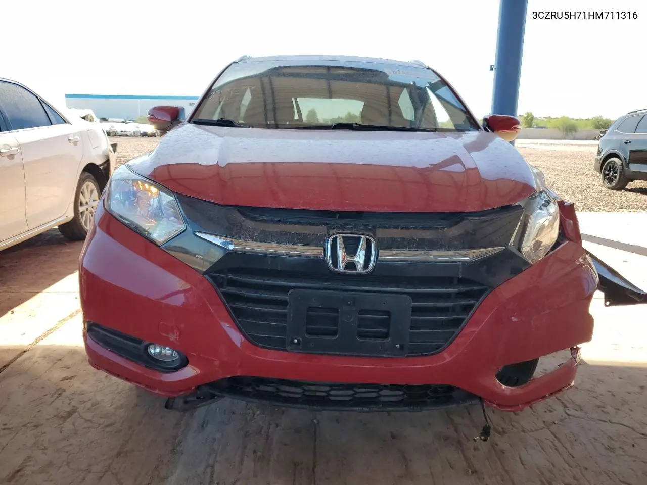 3CZRU5H71HM711316 2017 Honda Hr-V Exl
