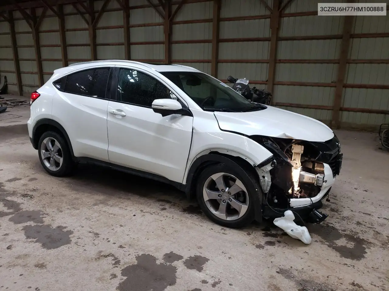 3CZRU6H77HM100888 2017 Honda Hr-V Exl