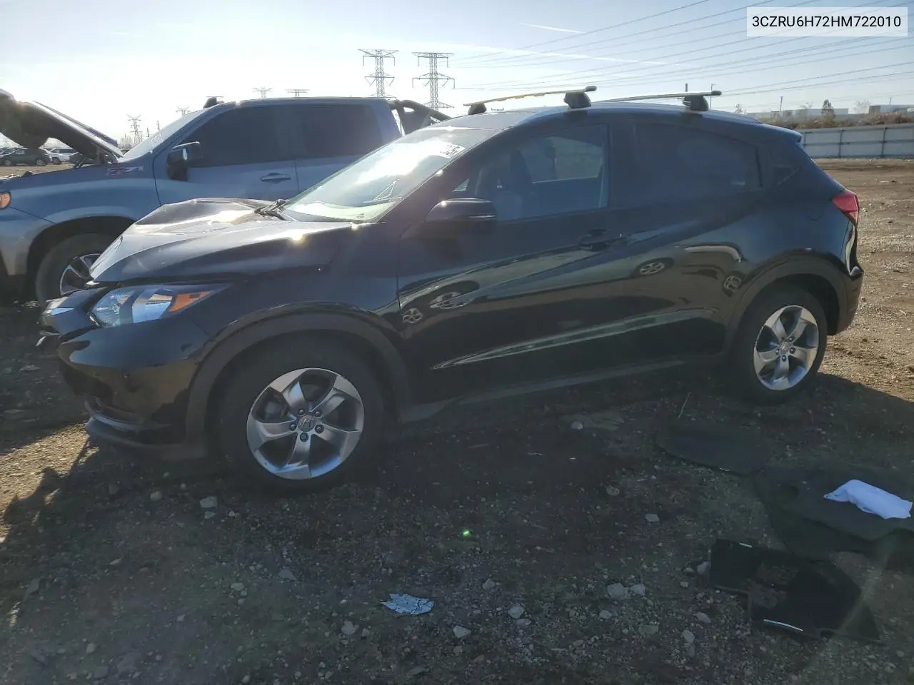 3CZRU6H72HM722010 2017 Honda Hr-V Exl