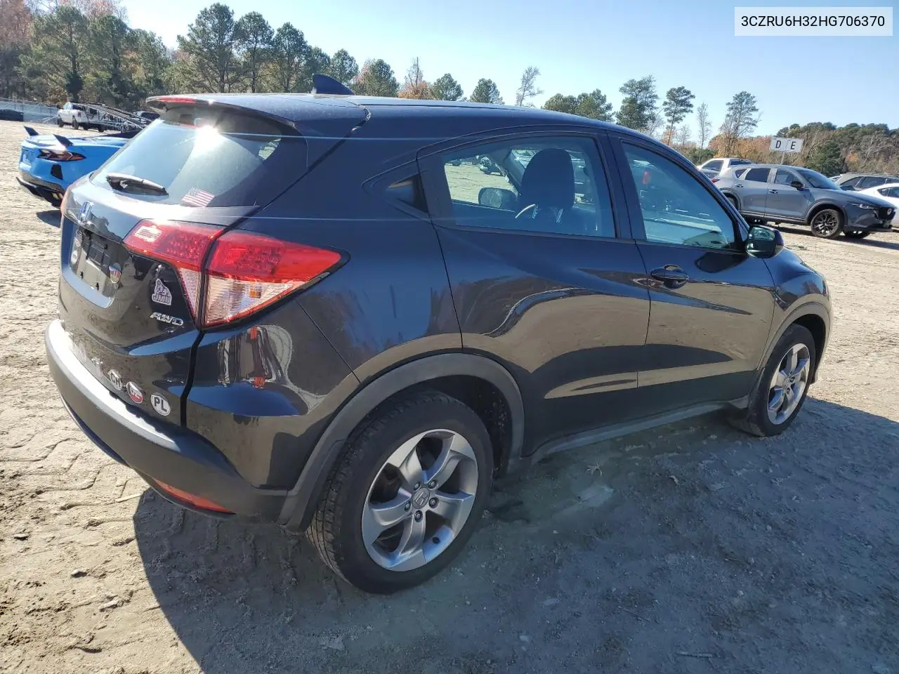 3CZRU6H32HG706370 2017 Honda Hr-V Lx