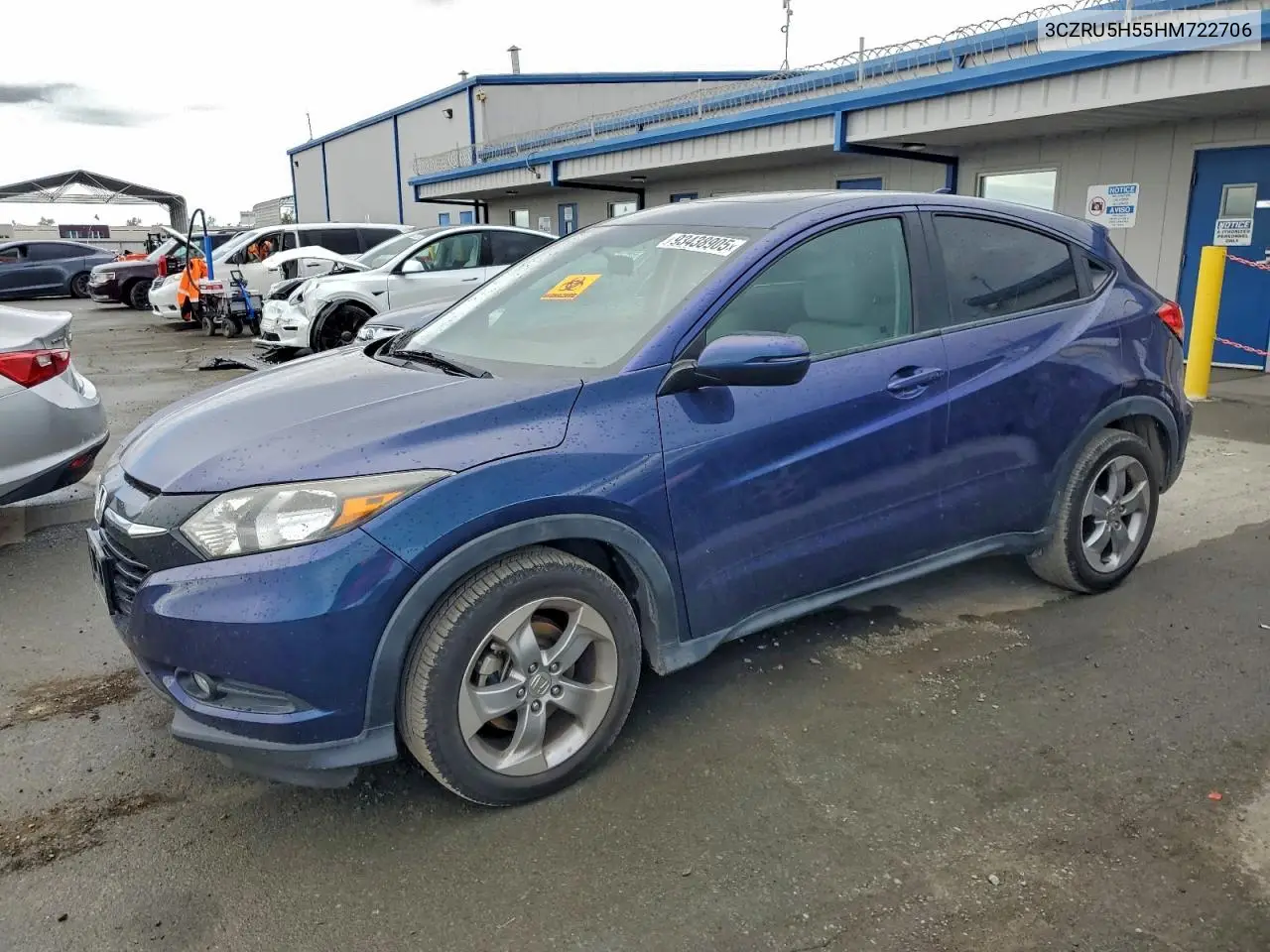 3CZRU5H55HM722706 2017 Honda Hr-V Ex