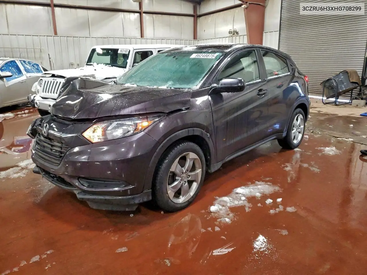 3CZRU6H3XHG708299 2017 Honda Hr-V Lx