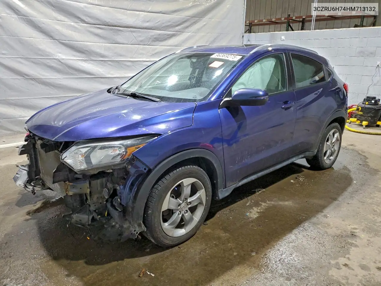 3CZRU6H74HM713132 2017 Honda Hr-V Exl