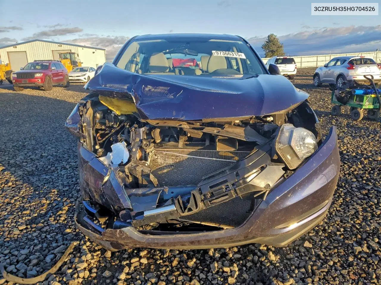3CZRU5H35HG704526 2017 Honda Hr-V Lx