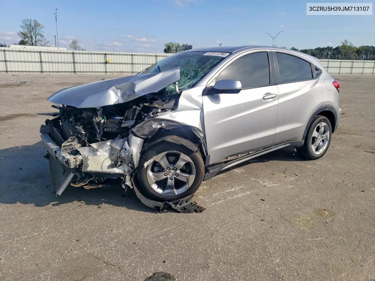 3CZRU5H39JM713107 2018 Honda Hr-V Lx