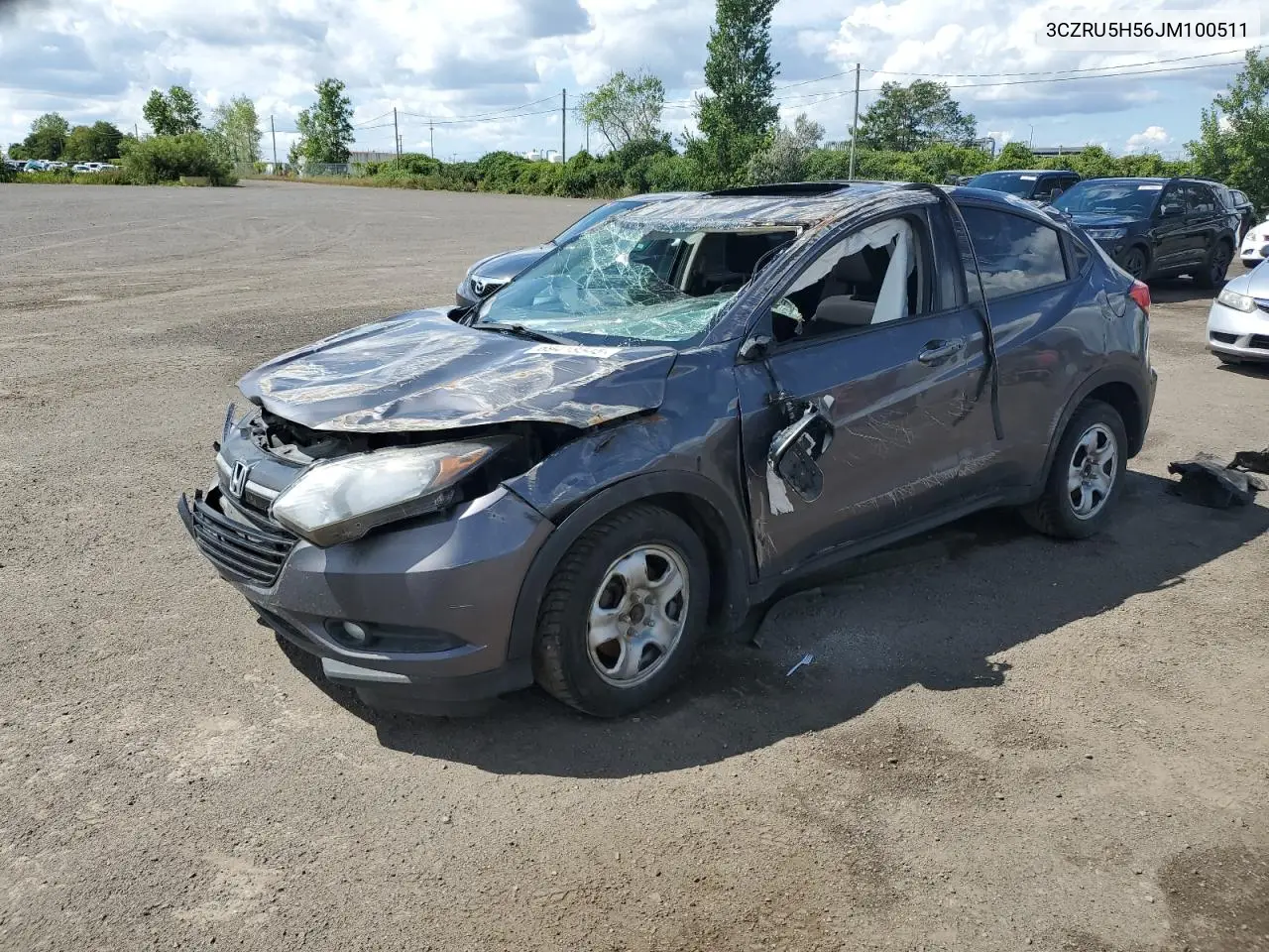 3CZRU5H56JM100511 2018 Honda Hr-V Ex