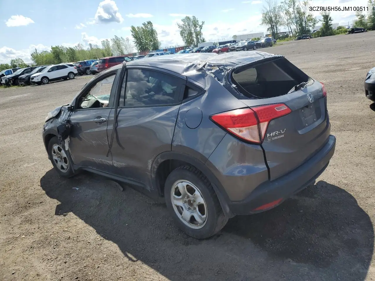 3CZRU5H56JM100511 2018 Honda Hr-V Ex
