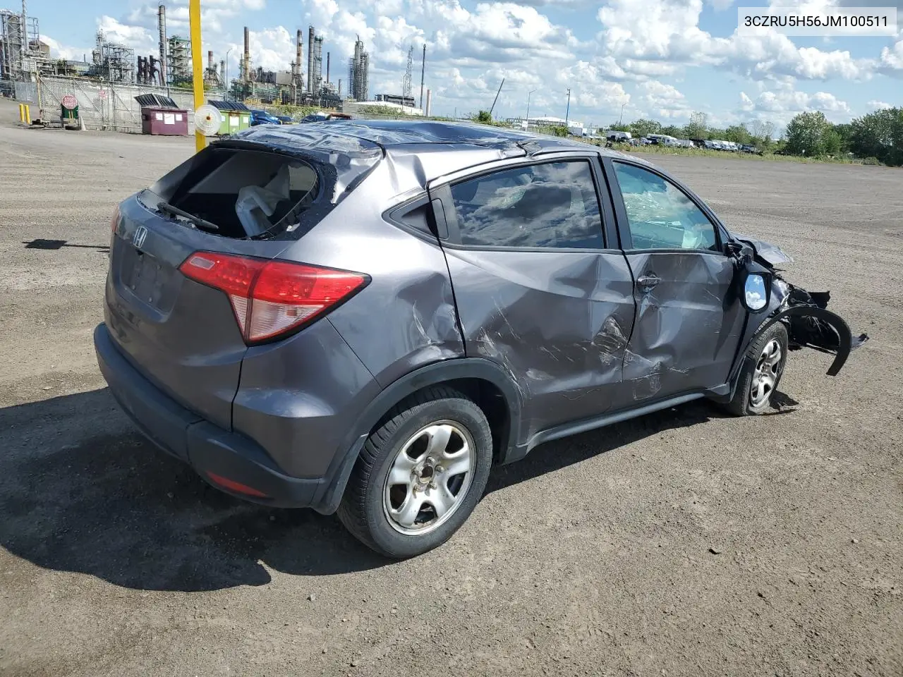 3CZRU5H56JM100511 2018 Honda Hr-V Ex