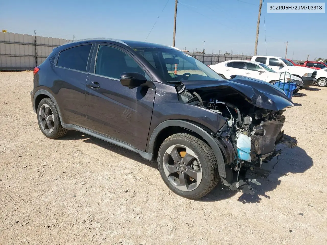 3CZRU5H72JM703313 2018 Honda Hr-V Exl