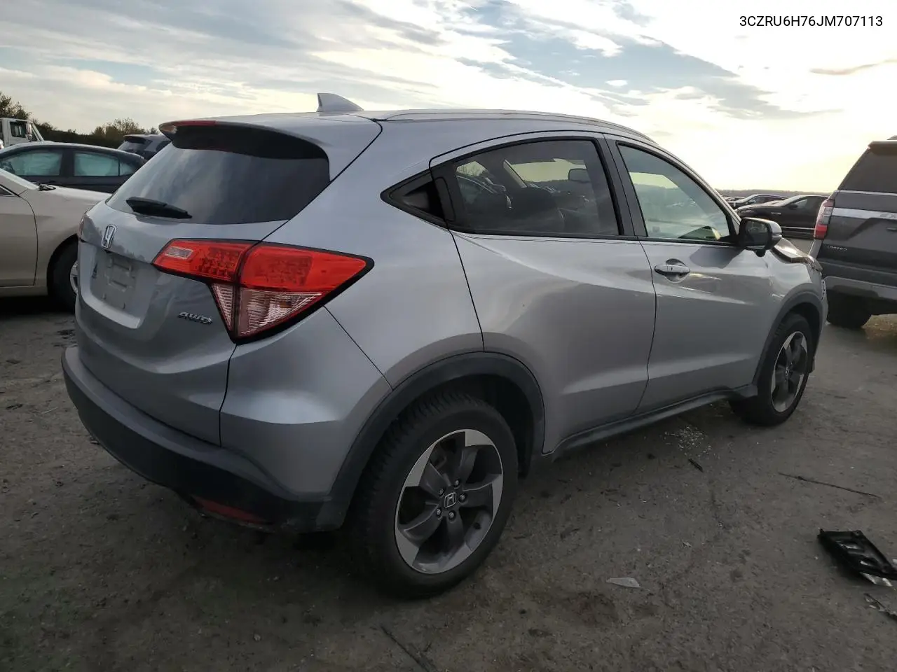 3CZRU6H76JM707113 2018 Honda Hr-V Exl