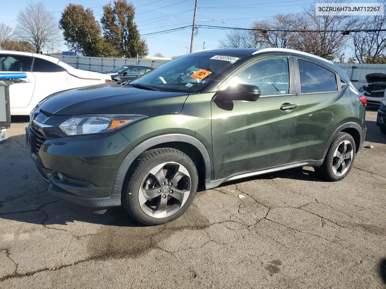3CZRU6H73JM712267 2018 Honda Hr-V Exl