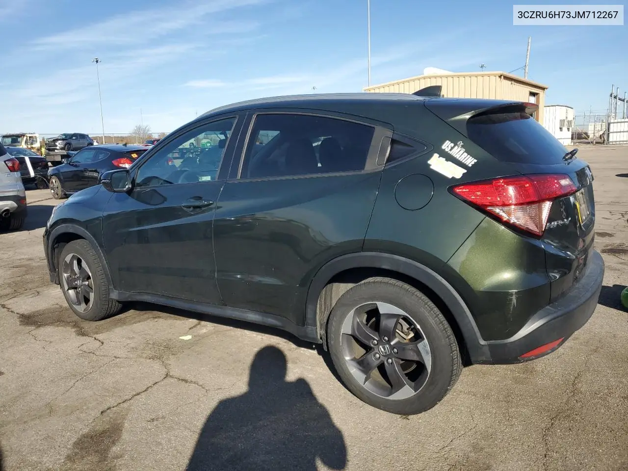 3CZRU6H73JM712267 2018 Honda Hr-V Exl
