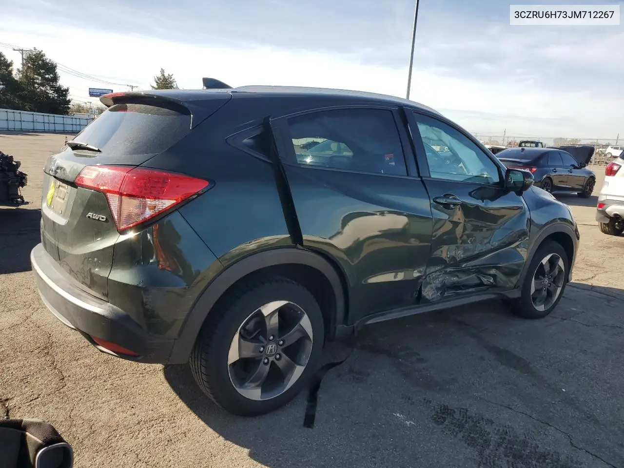 3CZRU6H73JM712267 2018 Honda Hr-V Exl
