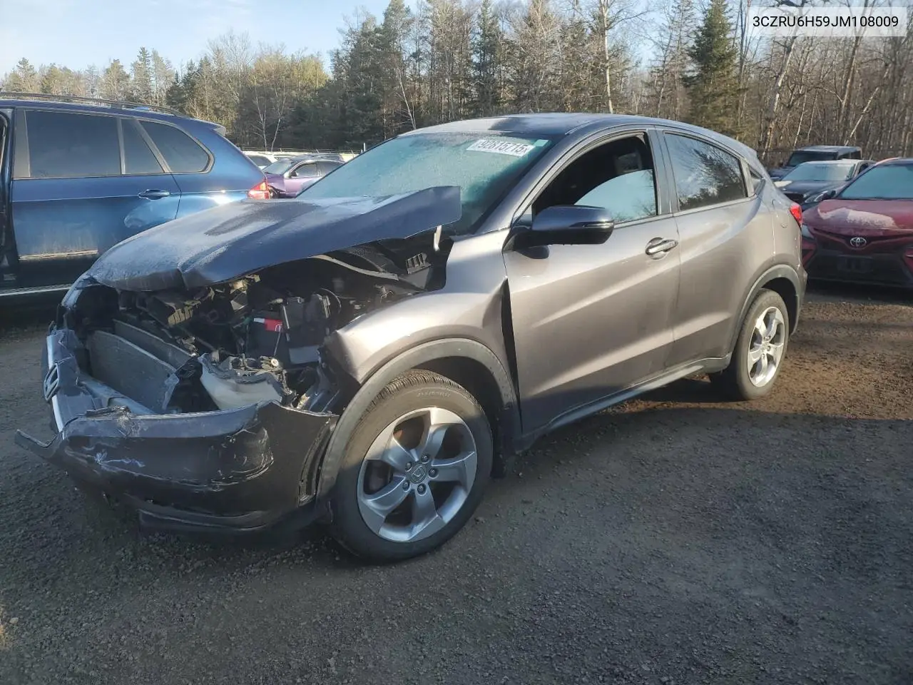 3CZRU6H59JM108009 2018 Honda Hr-V Ex