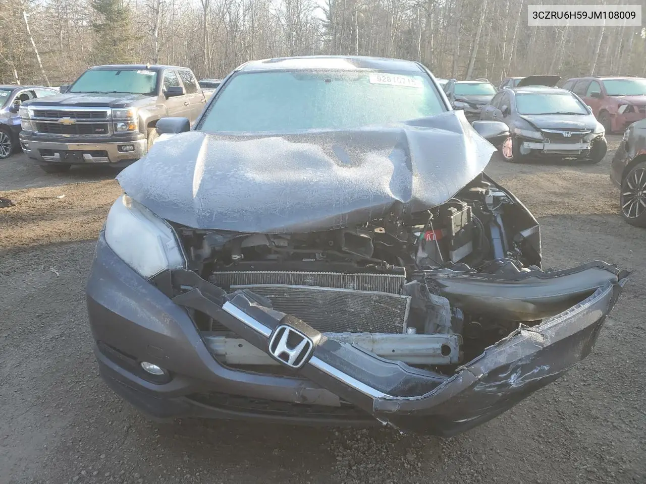 3CZRU6H59JM108009 2018 Honda Hr-V Ex