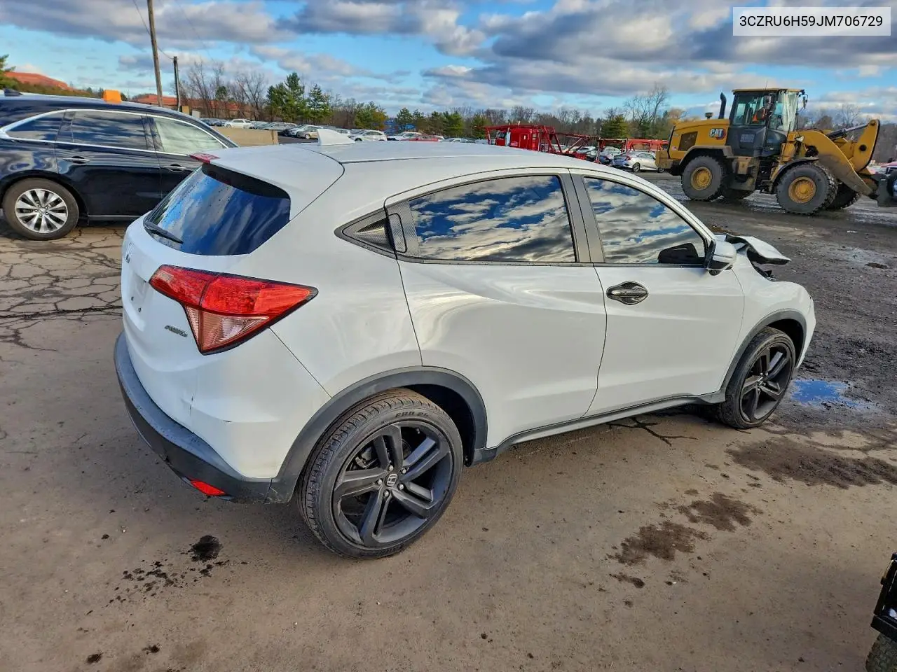 3CZRU6H59JM706729 2018 Honda Hr-V Ex