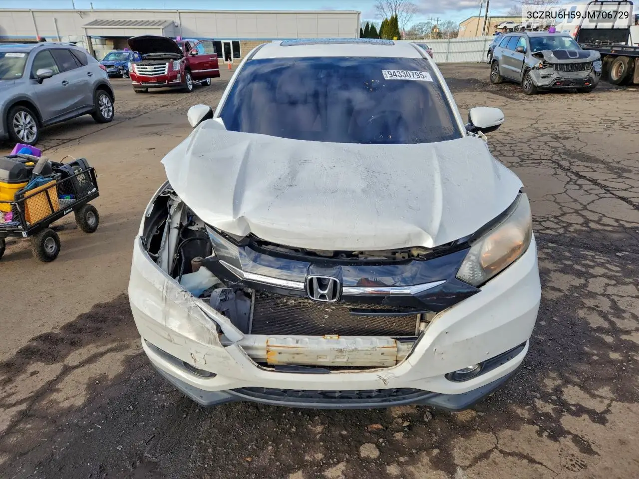 3CZRU6H59JM706729 2018 Honda Hr-V Ex