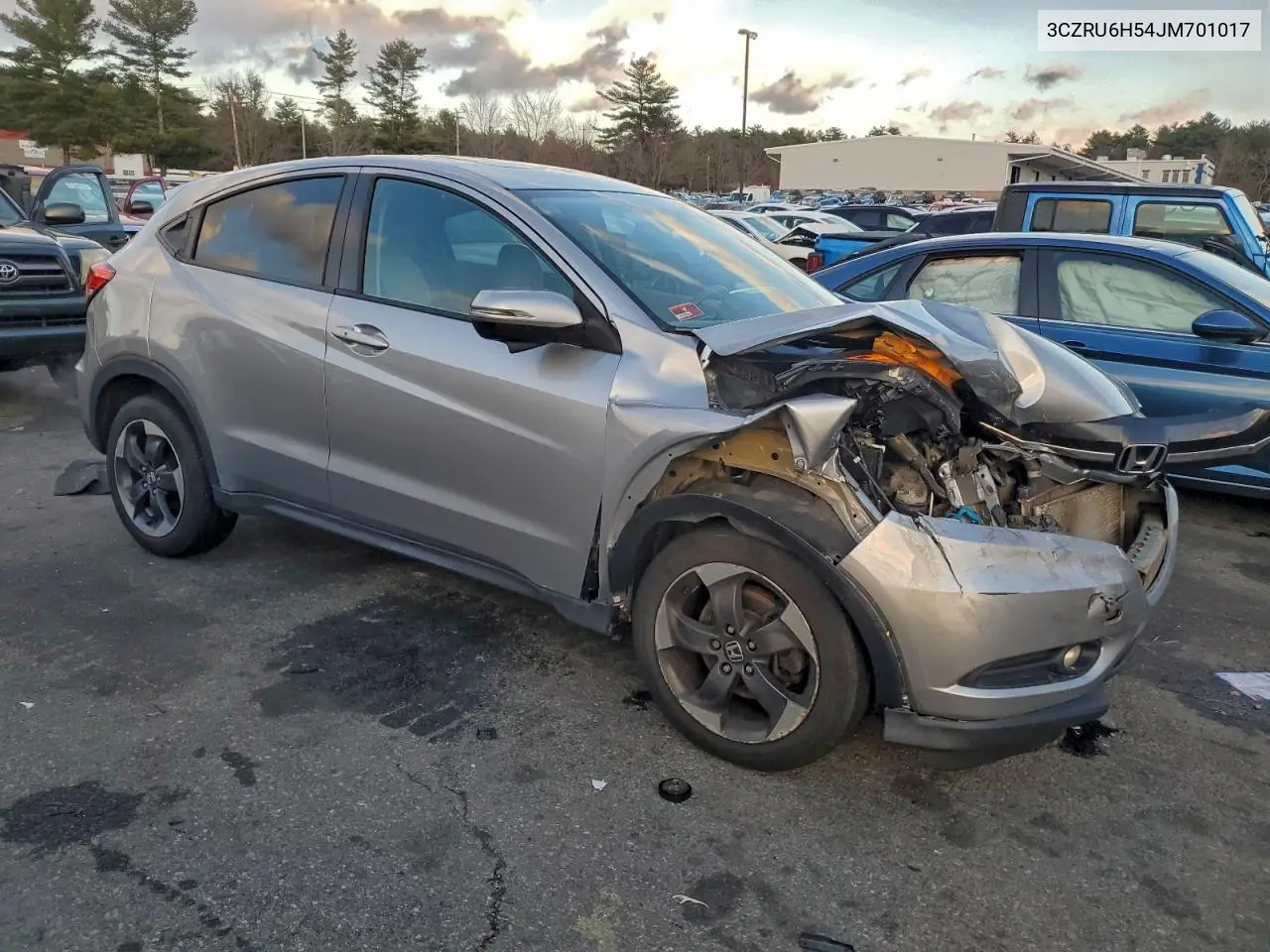 3CZRU6H54JM701017 2018 Honda Hr-V Ex