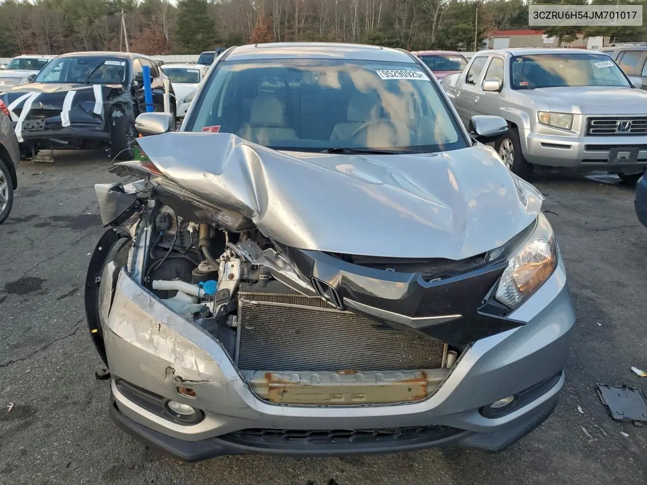 3CZRU6H54JM701017 2018 Honda Hr-V Ex