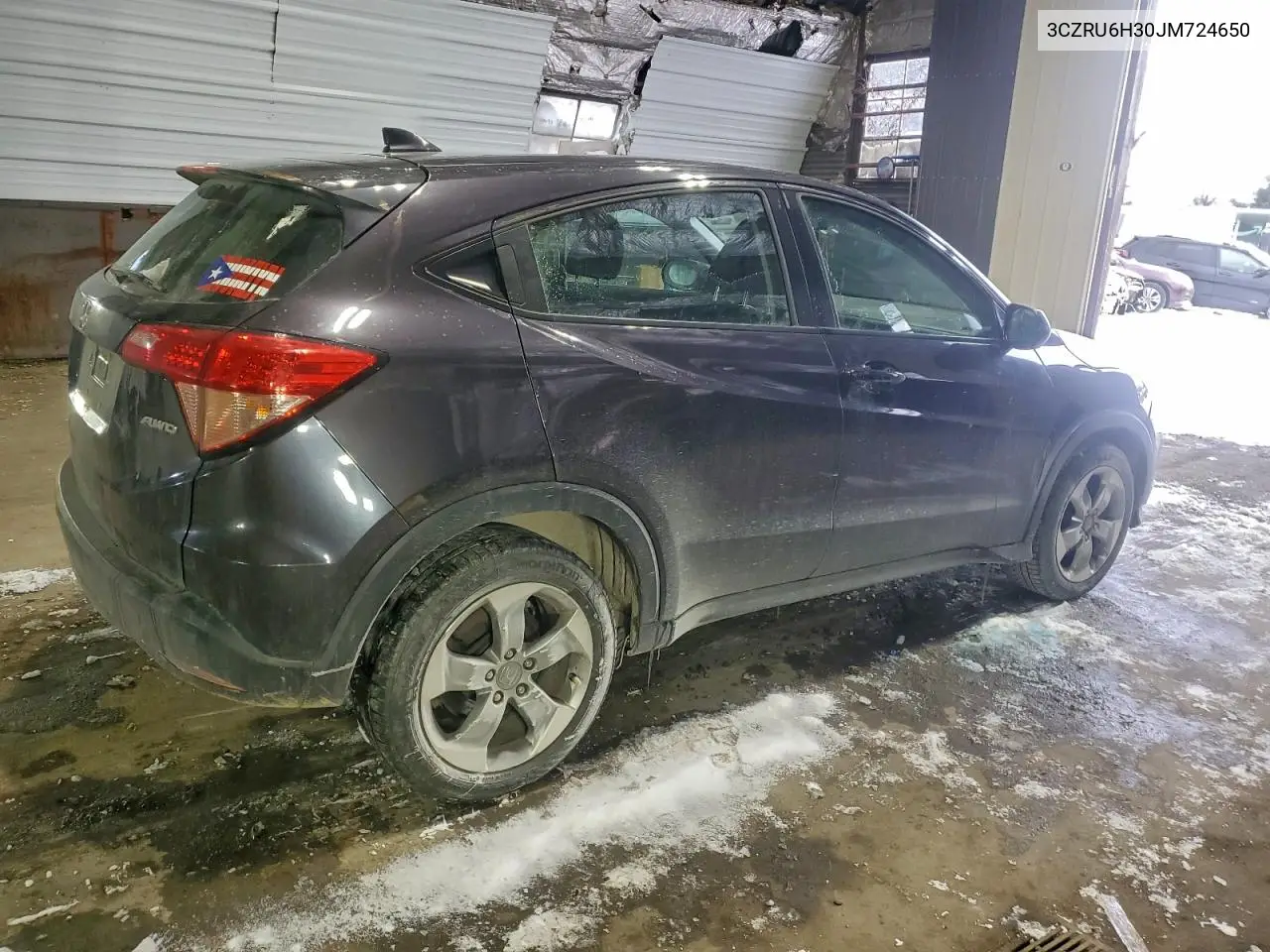 3CZRU6H30JM724650 2018 Honda Hr-V Lx