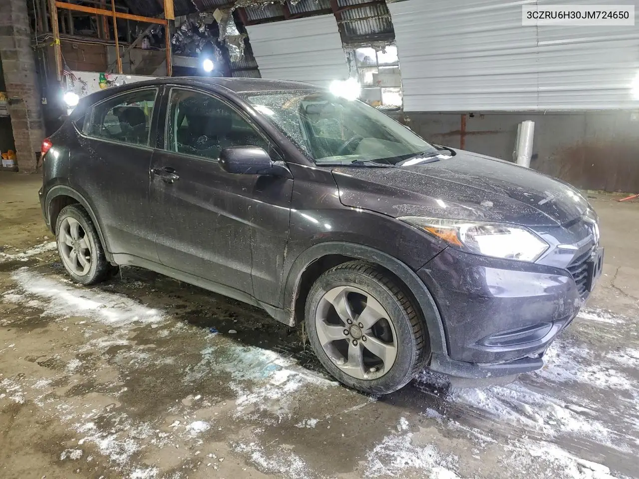 3CZRU6H30JM724650 2018 Honda Hr-V Lx